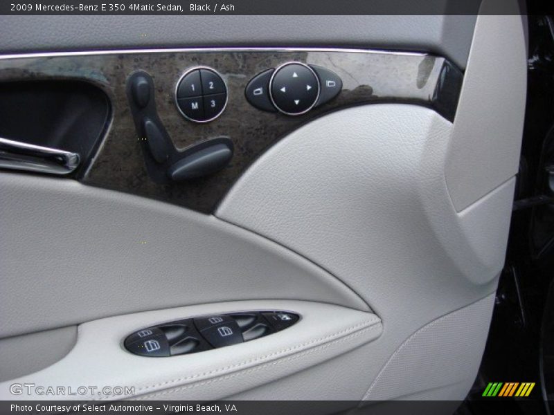 Black / Ash 2009 Mercedes-Benz E 350 4Matic Sedan