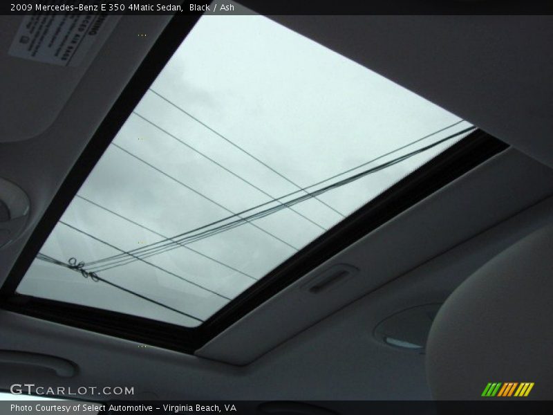 Black / Ash 2009 Mercedes-Benz E 350 4Matic Sedan
