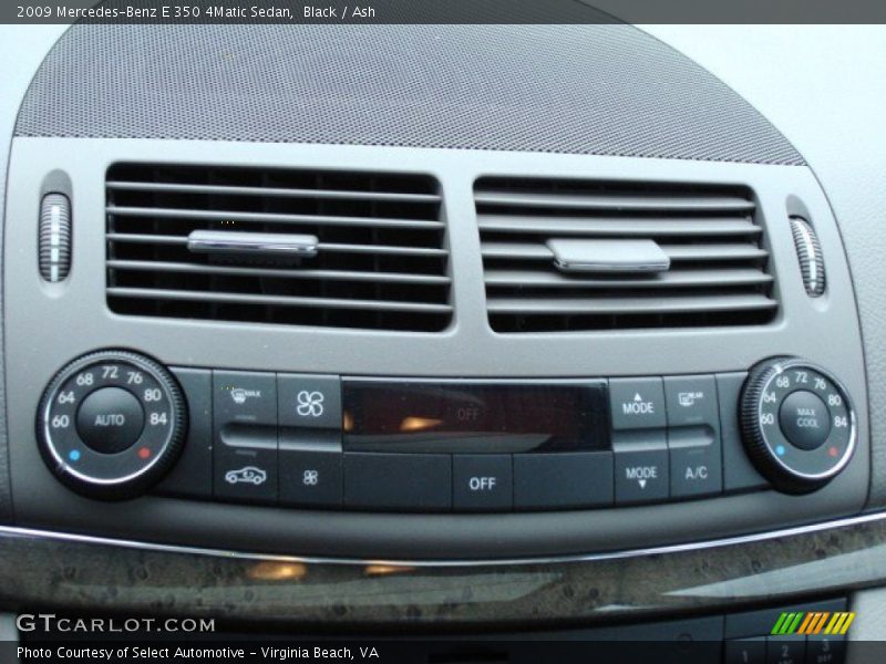 Black / Ash 2009 Mercedes-Benz E 350 4Matic Sedan