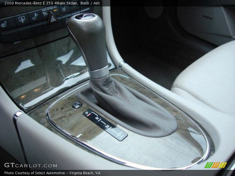 Black / Ash 2009 Mercedes-Benz E 350 4Matic Sedan