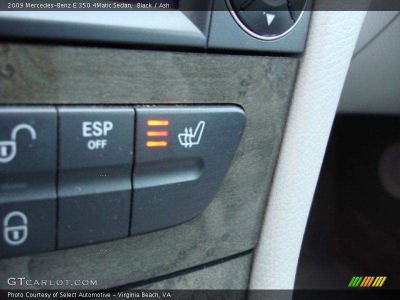 Black / Ash 2009 Mercedes-Benz E 350 4Matic Sedan