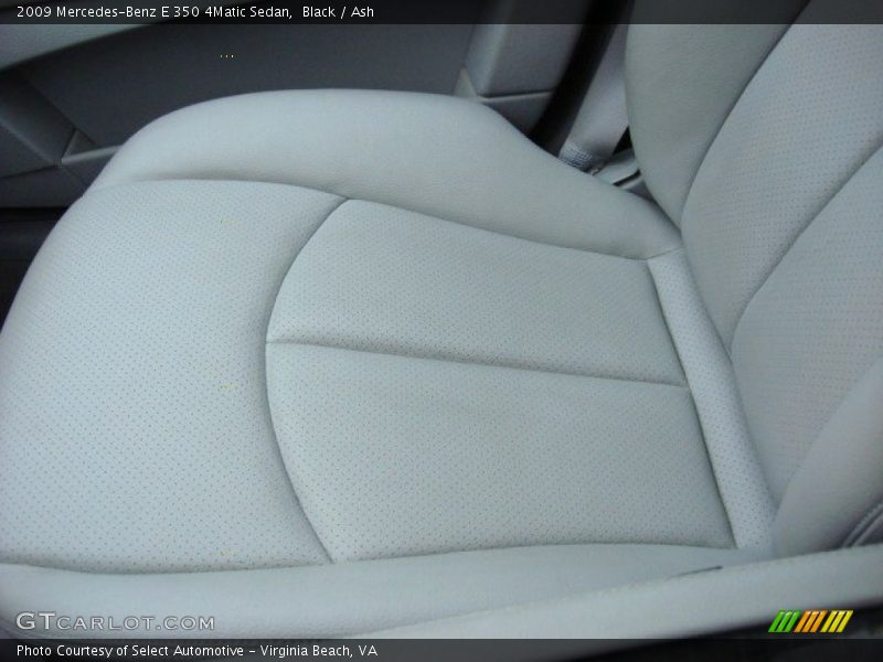 Black / Ash 2009 Mercedes-Benz E 350 4Matic Sedan