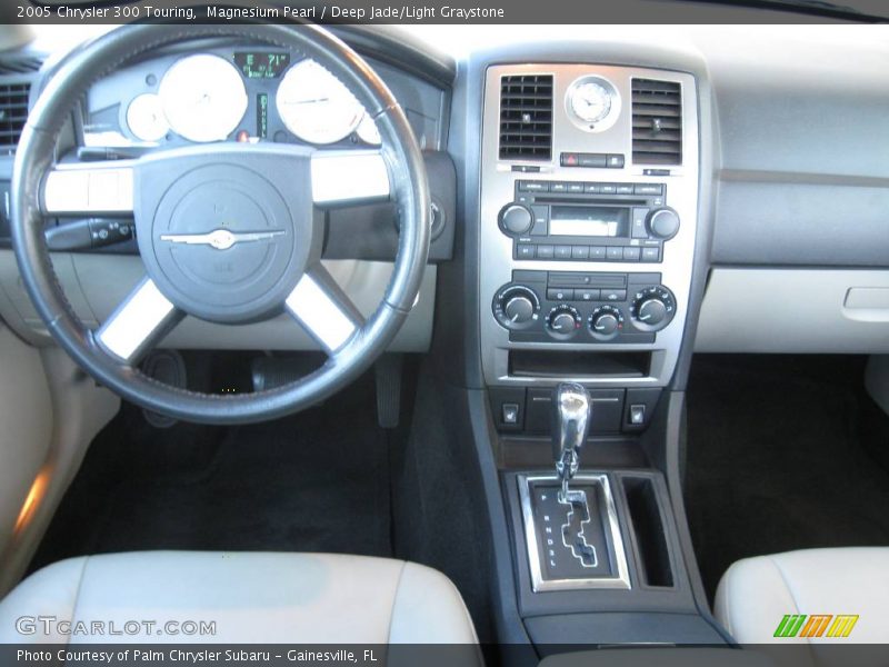 Magnesium Pearl / Deep Jade/Light Graystone 2005 Chrysler 300 Touring
