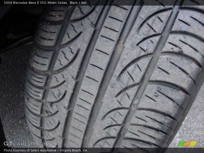 Black / Ash 2009 Mercedes-Benz E 350 4Matic Sedan