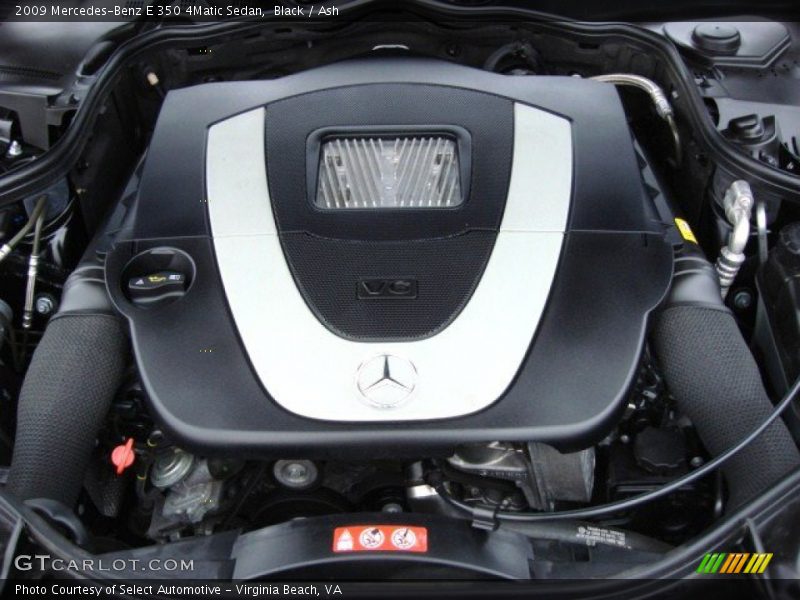 Black / Ash 2009 Mercedes-Benz E 350 4Matic Sedan