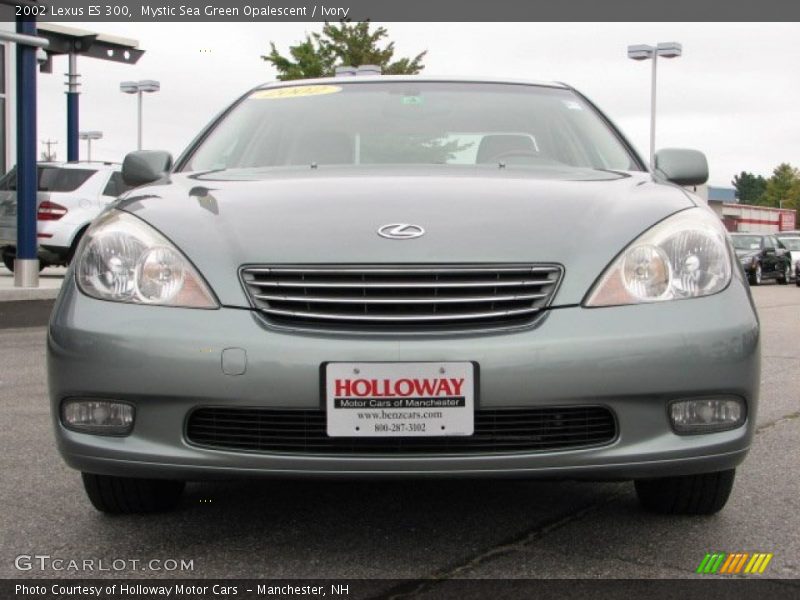 Mystic Sea Green Opalescent / Ivory 2002 Lexus ES 300