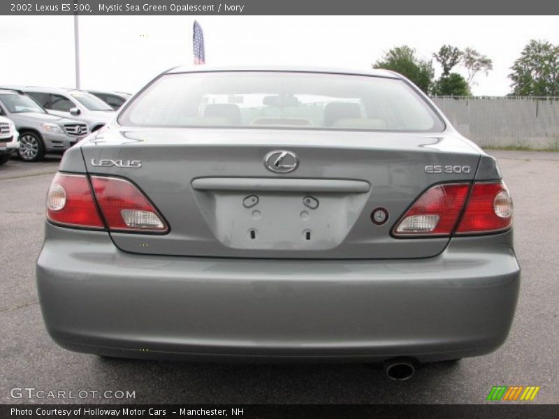 Mystic Sea Green Opalescent / Ivory 2002 Lexus ES 300