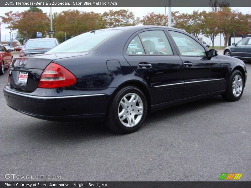 Capri Blue Metallic / Ash 2005 Mercedes-Benz E 320 Sedan