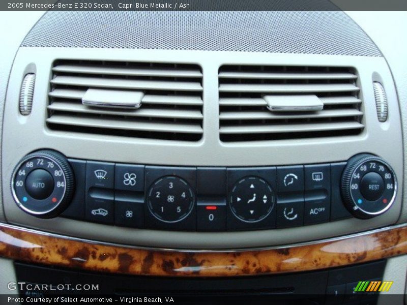 Capri Blue Metallic / Ash 2005 Mercedes-Benz E 320 Sedan