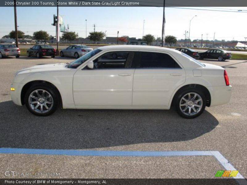 Stone White / Dark Slate Gray/Light Graystone 2006 Chrysler 300 Touring