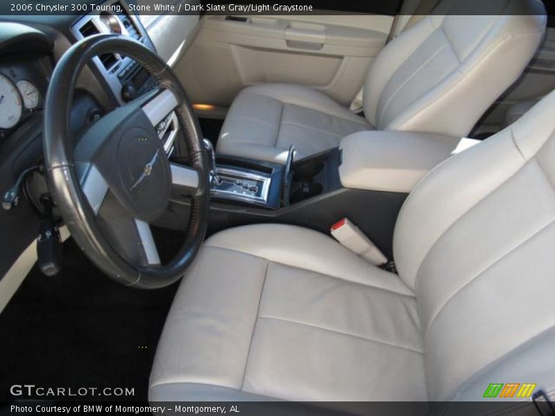 Stone White / Dark Slate Gray/Light Graystone 2006 Chrysler 300 Touring
