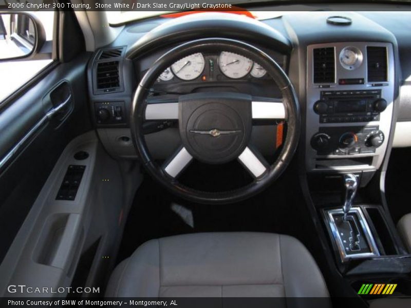 Stone White / Dark Slate Gray/Light Graystone 2006 Chrysler 300 Touring