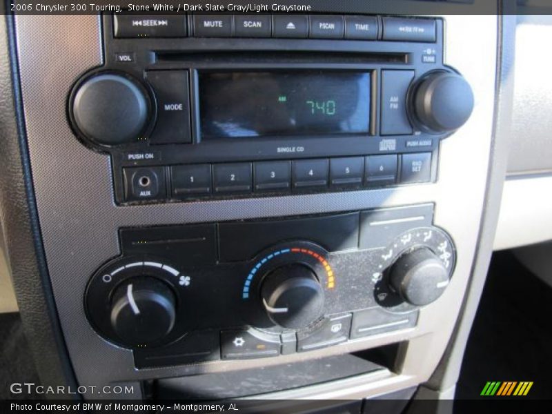 Stone White / Dark Slate Gray/Light Graystone 2006 Chrysler 300 Touring