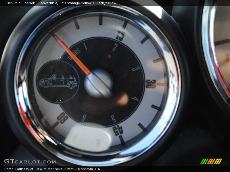 Interchange Yellow / Black/Yellow 2009 Mini Cooper S Convertible