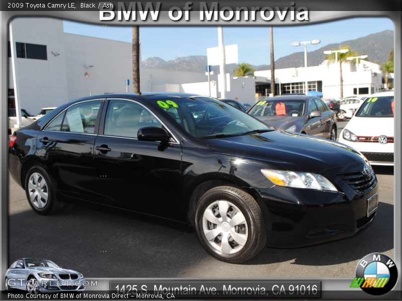 Black / Ash 2009 Toyota Camry LE