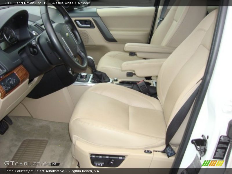  2010 LR2 HSE Almond Interior