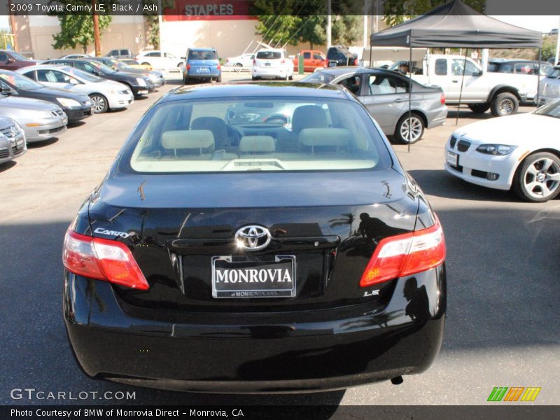 Black / Ash 2009 Toyota Camry LE
