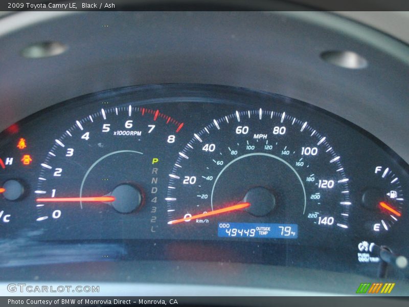 Black / Ash 2009 Toyota Camry LE