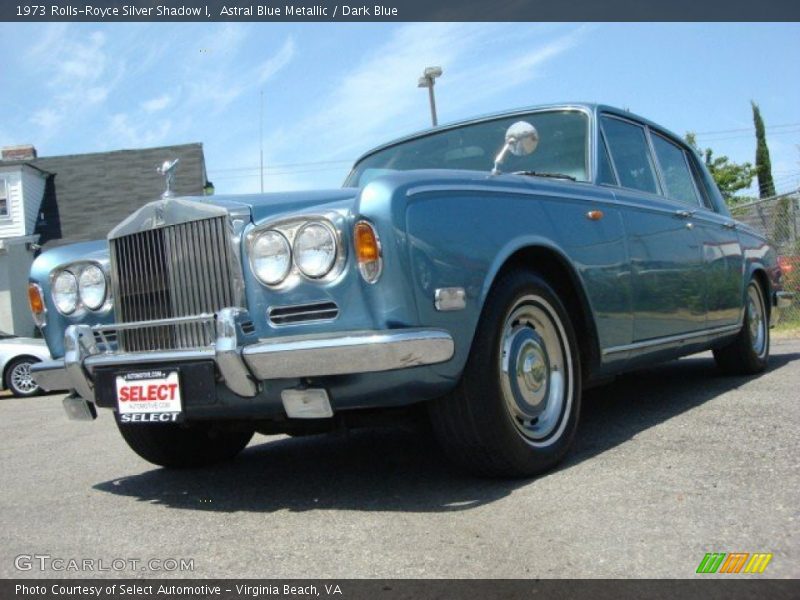 Astral Blue Metallic / Dark Blue 1973 Rolls-Royce Silver Shadow I