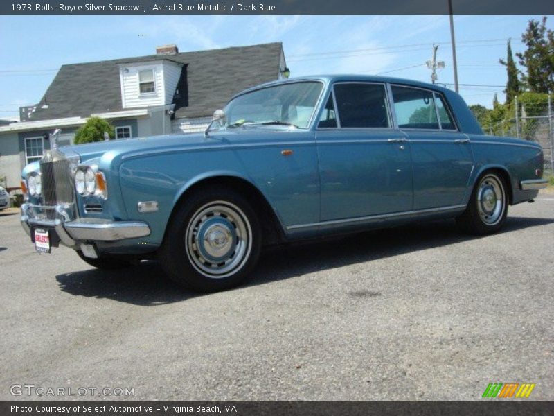 Astral Blue Metallic / Dark Blue 1973 Rolls-Royce Silver Shadow I