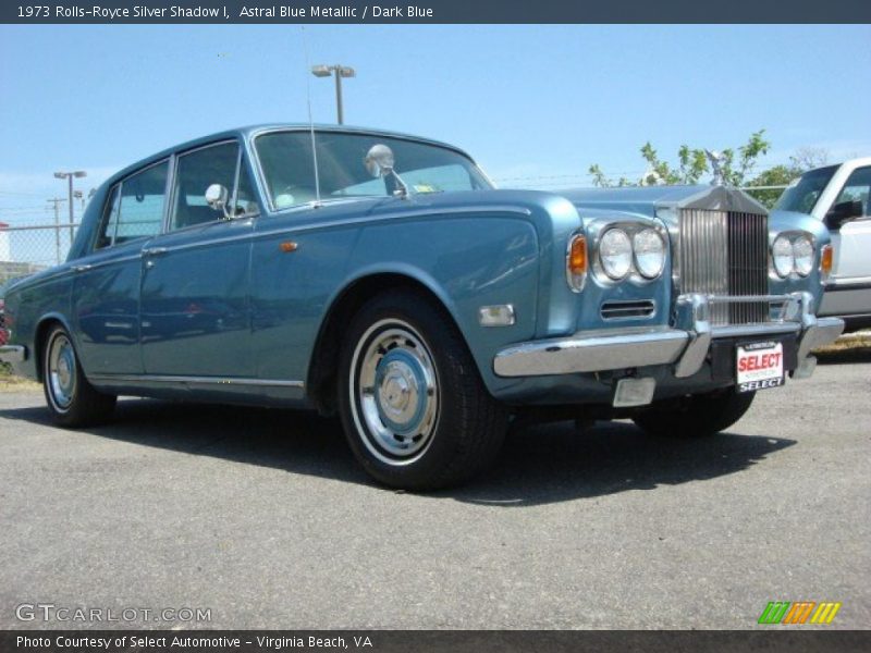 Astral Blue Metallic / Dark Blue 1973 Rolls-Royce Silver Shadow I