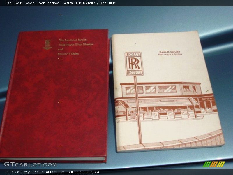 Books/Manuals of 1973 Silver Shadow I