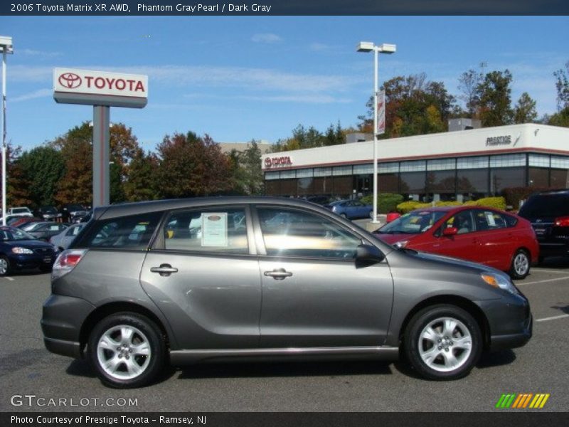 Phantom Gray Pearl / Dark Gray 2006 Toyota Matrix XR AWD