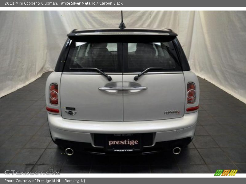 White Silver Metallic / Carbon Black 2011 Mini Cooper S Clubman