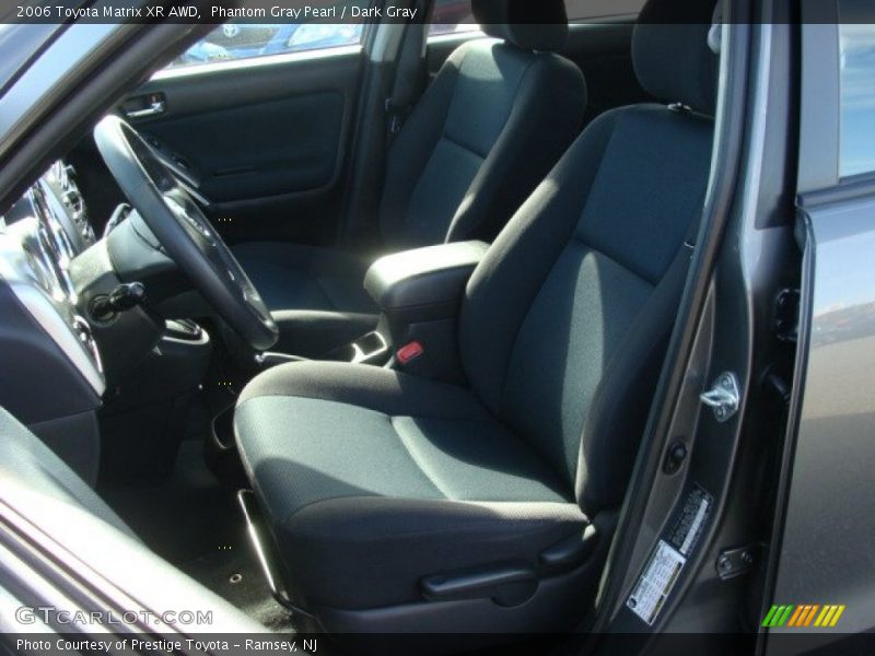 Phantom Gray Pearl / Dark Gray 2006 Toyota Matrix XR AWD