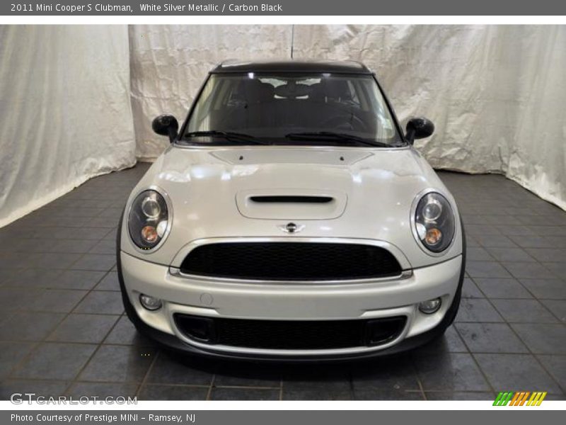 White Silver Metallic / Carbon Black 2011 Mini Cooper S Clubman