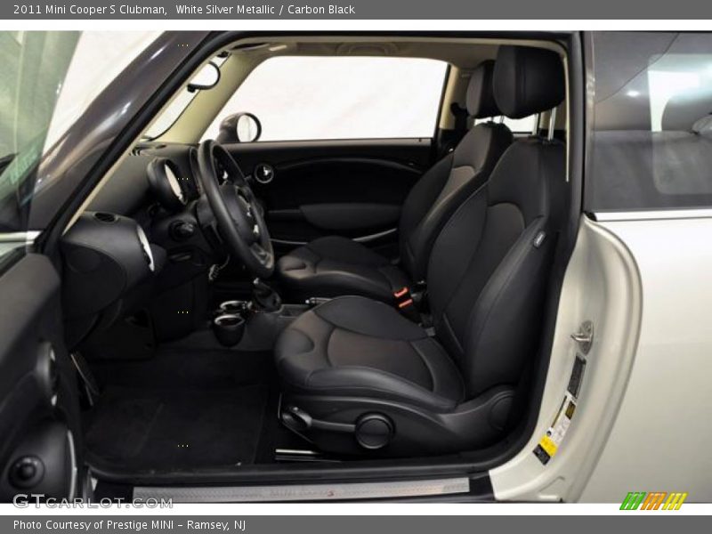  2011 Cooper S Clubman Carbon Black Interior
