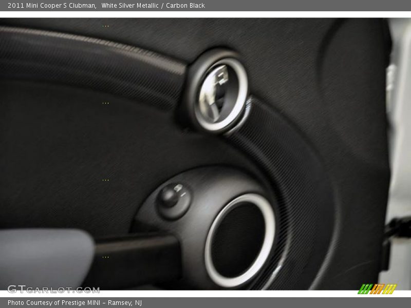 White Silver Metallic / Carbon Black 2011 Mini Cooper S Clubman