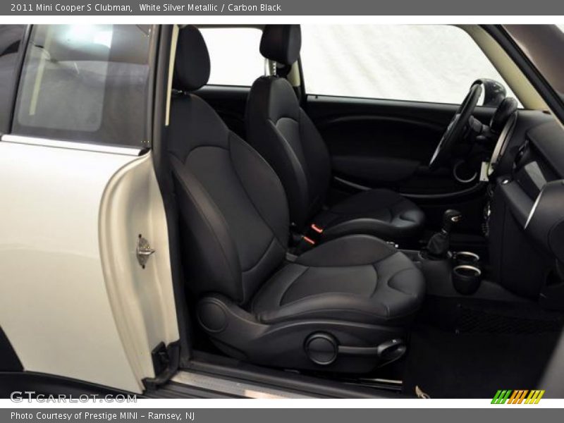 White Silver Metallic / Carbon Black 2011 Mini Cooper S Clubman