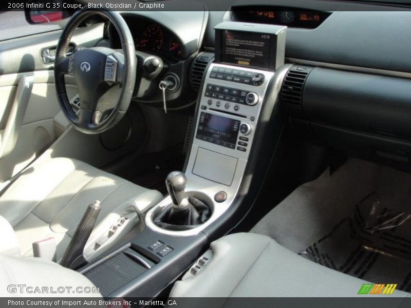 Black Obsidian / Graphite 2006 Infiniti G 35 Coupe