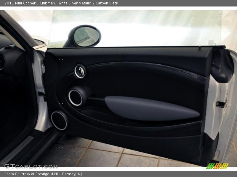 White Silver Metallic / Carbon Black 2011 Mini Cooper S Clubman