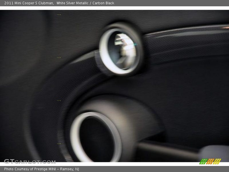 White Silver Metallic / Carbon Black 2011 Mini Cooper S Clubman