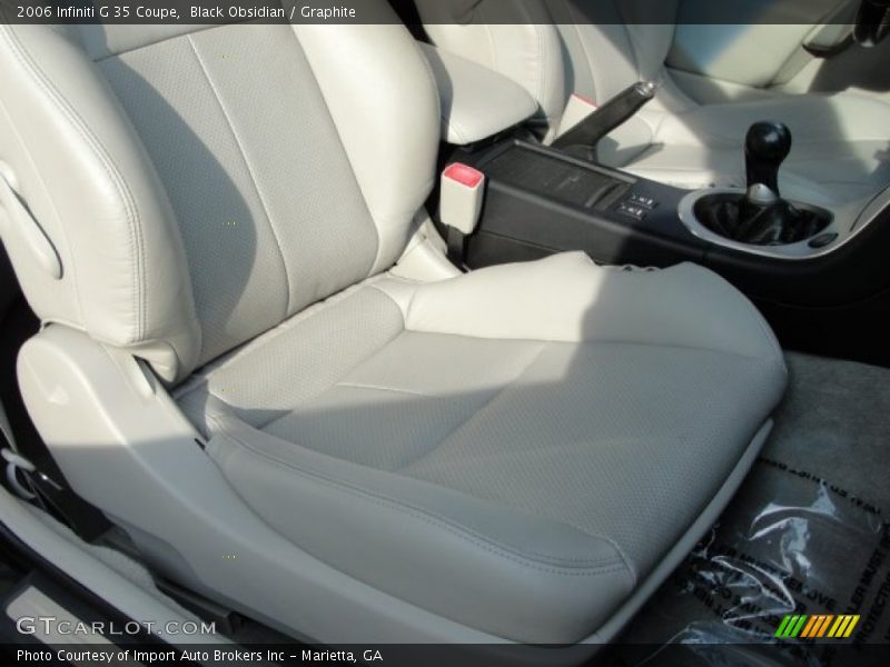 Black Obsidian / Graphite 2006 Infiniti G 35 Coupe