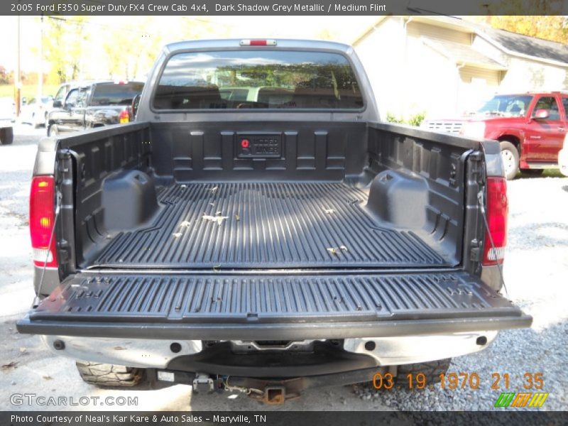Dark Shadow Grey Metallic / Medium Flint 2005 Ford F350 Super Duty FX4 Crew Cab 4x4