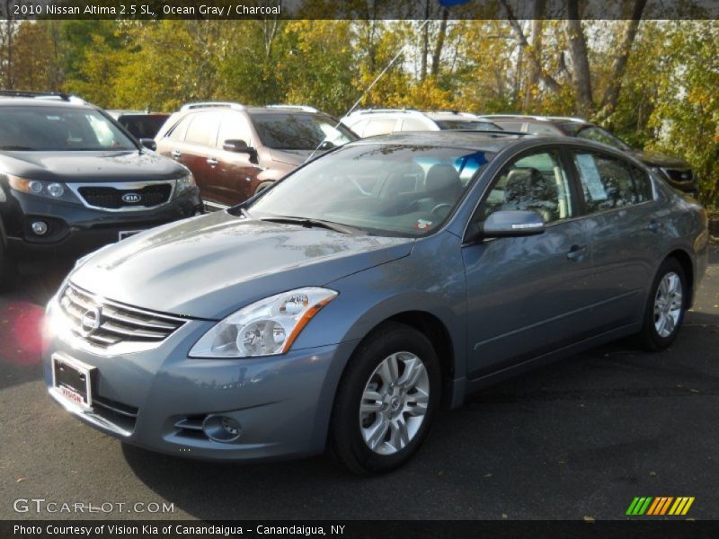 Ocean Gray / Charcoal 2010 Nissan Altima 2.5 SL