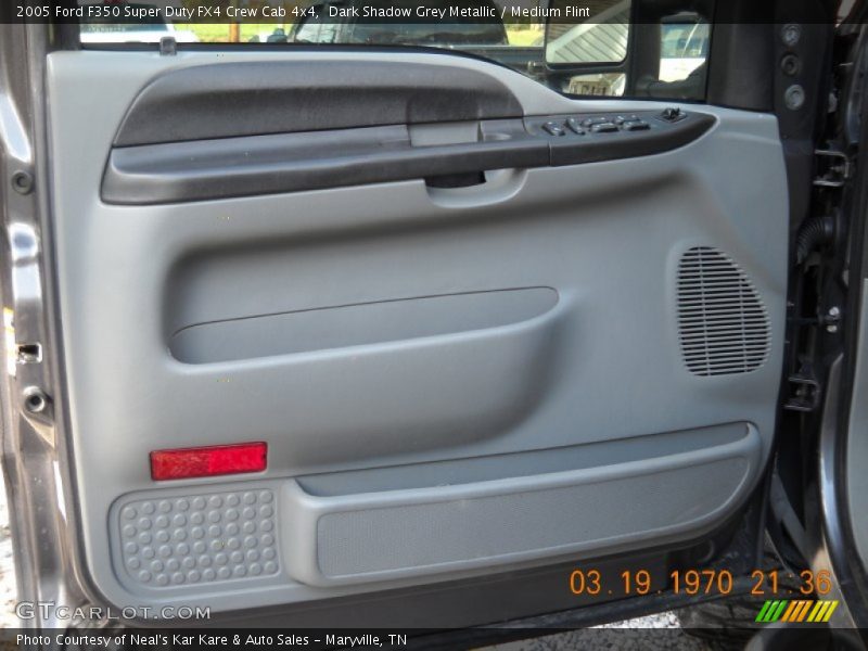 Dark Shadow Grey Metallic / Medium Flint 2005 Ford F350 Super Duty FX4 Crew Cab 4x4