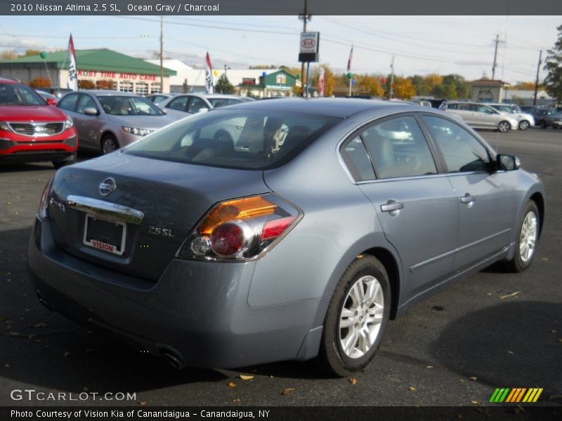 Ocean Gray / Charcoal 2010 Nissan Altima 2.5 SL