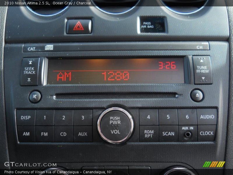 Ocean Gray / Charcoal 2010 Nissan Altima 2.5 SL