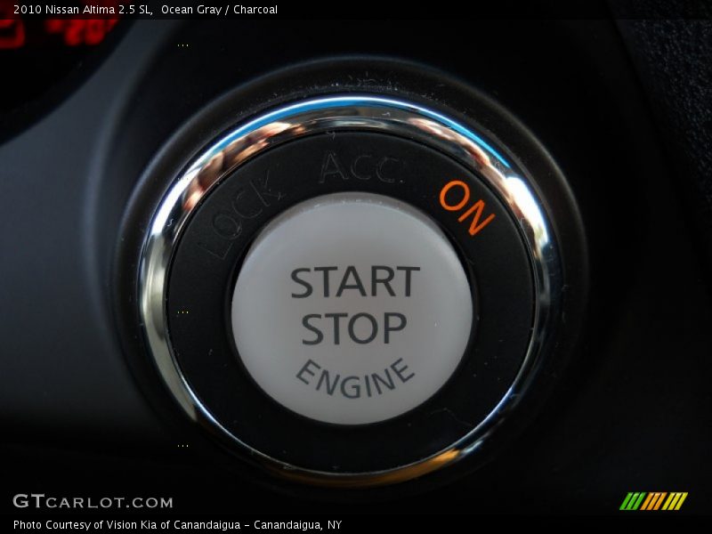 Ocean Gray / Charcoal 2010 Nissan Altima 2.5 SL