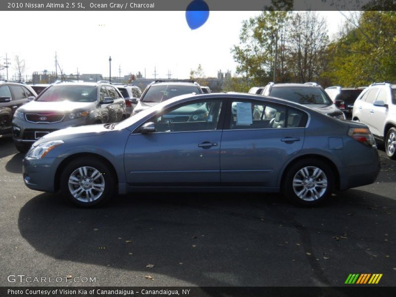 Ocean Gray / Charcoal 2010 Nissan Altima 2.5 SL