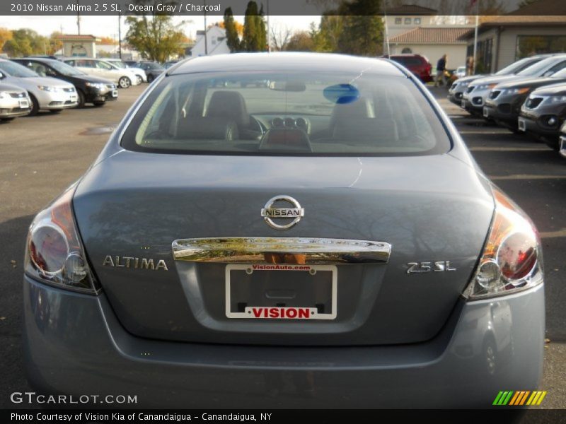 Ocean Gray / Charcoal 2010 Nissan Altima 2.5 SL