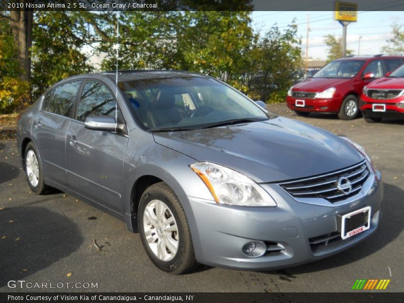 Ocean Gray / Charcoal 2010 Nissan Altima 2.5 SL