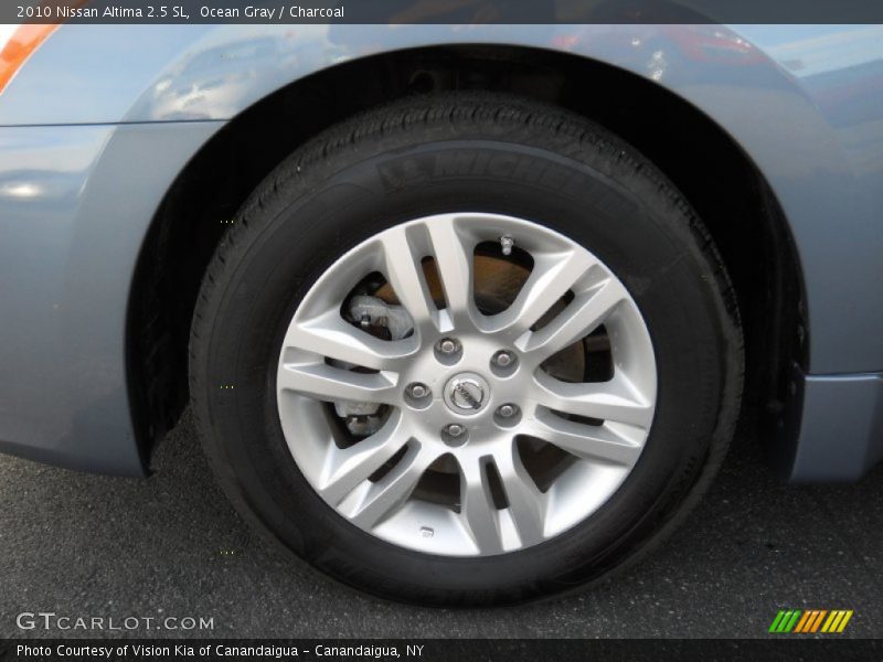 Ocean Gray / Charcoal 2010 Nissan Altima 2.5 SL