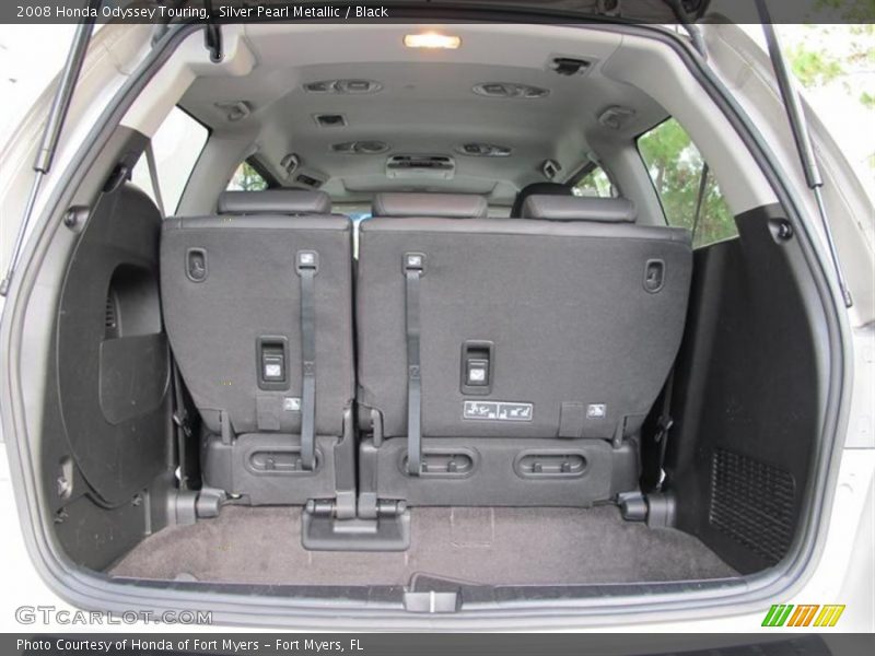Silver Pearl Metallic / Black 2008 Honda Odyssey Touring