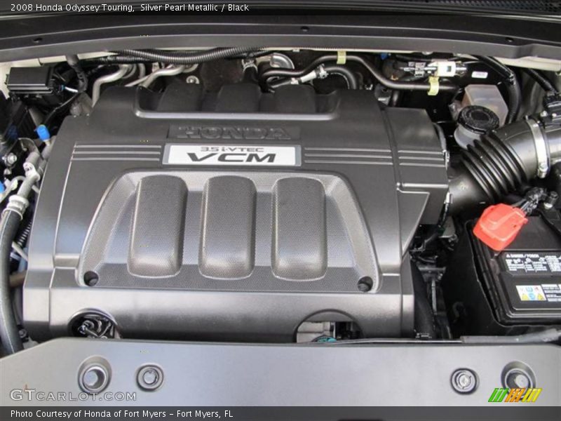 Silver Pearl Metallic / Black 2008 Honda Odyssey Touring
