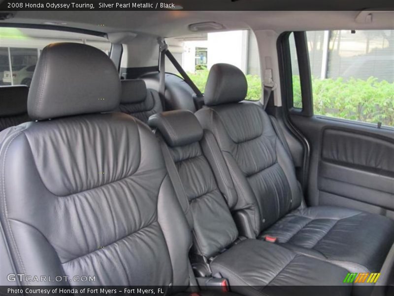 Silver Pearl Metallic / Black 2008 Honda Odyssey Touring